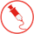 IV push icon